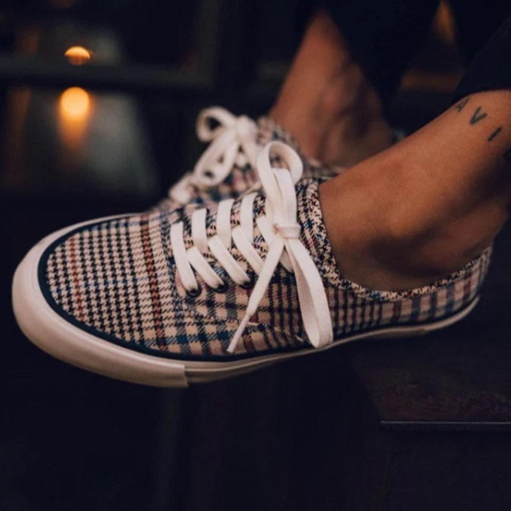 SeaVees limited edition plaid shoes